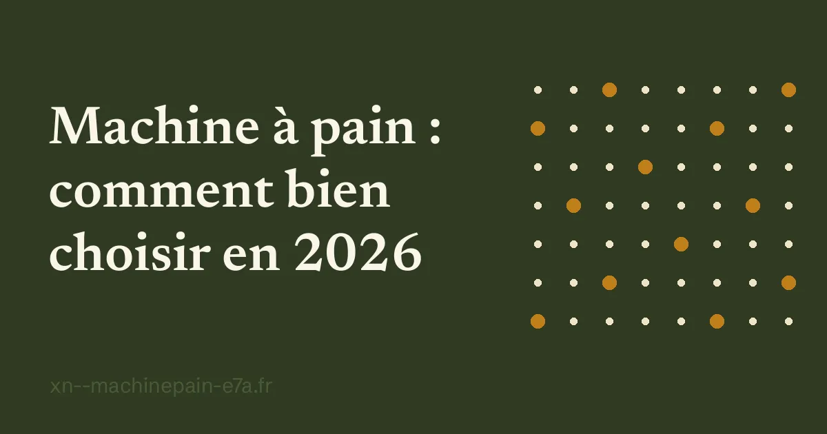 Machine à pain Essentielb EMP1105, première de notre classement